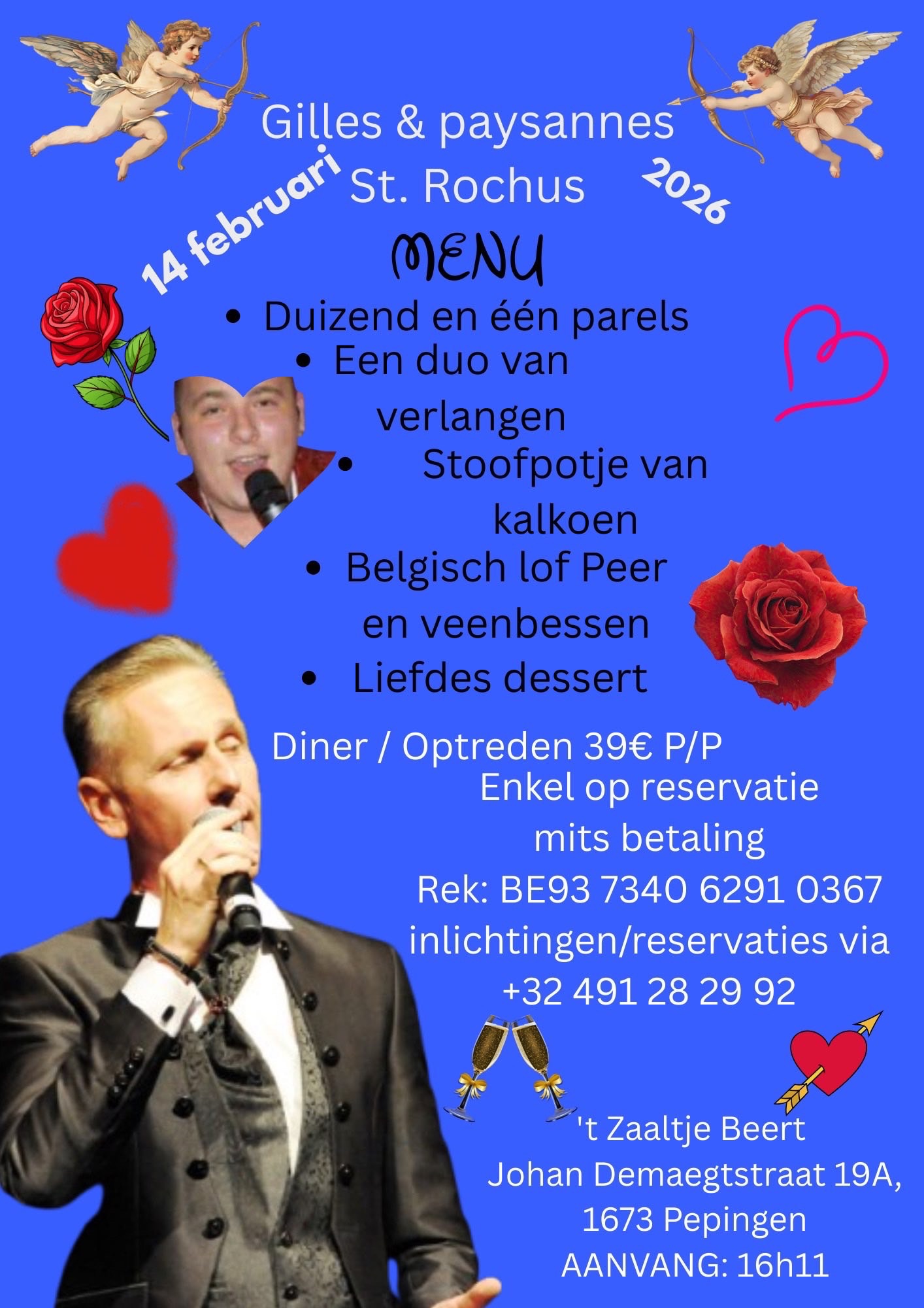 Valentijn Eetfestijn 2026 Poster